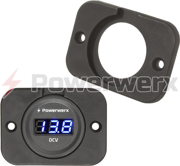 Powerwerx- One Hole Panel Mounting Plate