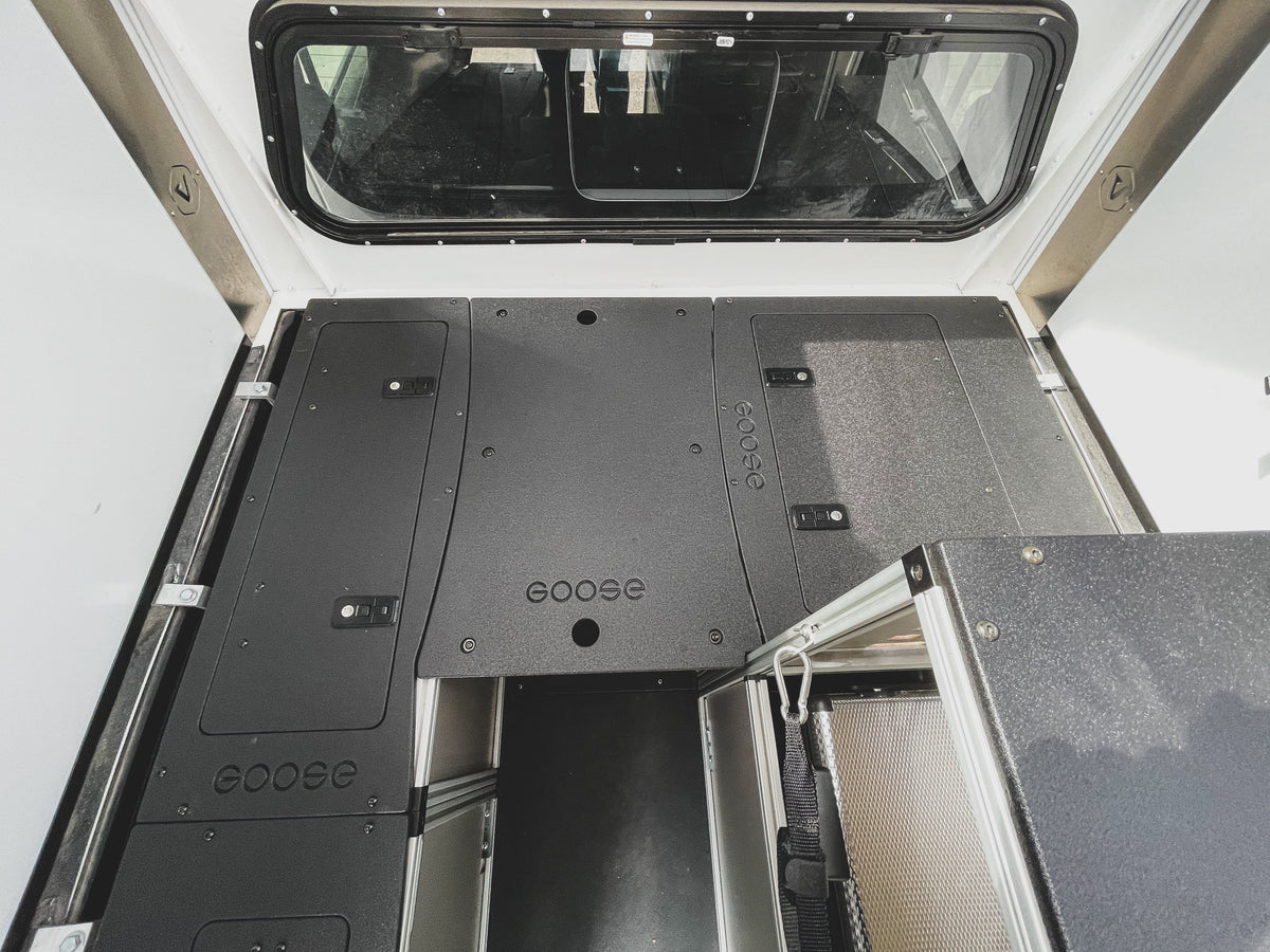 Goose Gear Camper System - Midsize Truck 6Ft. Bed - Sleep Deck for Fro ...