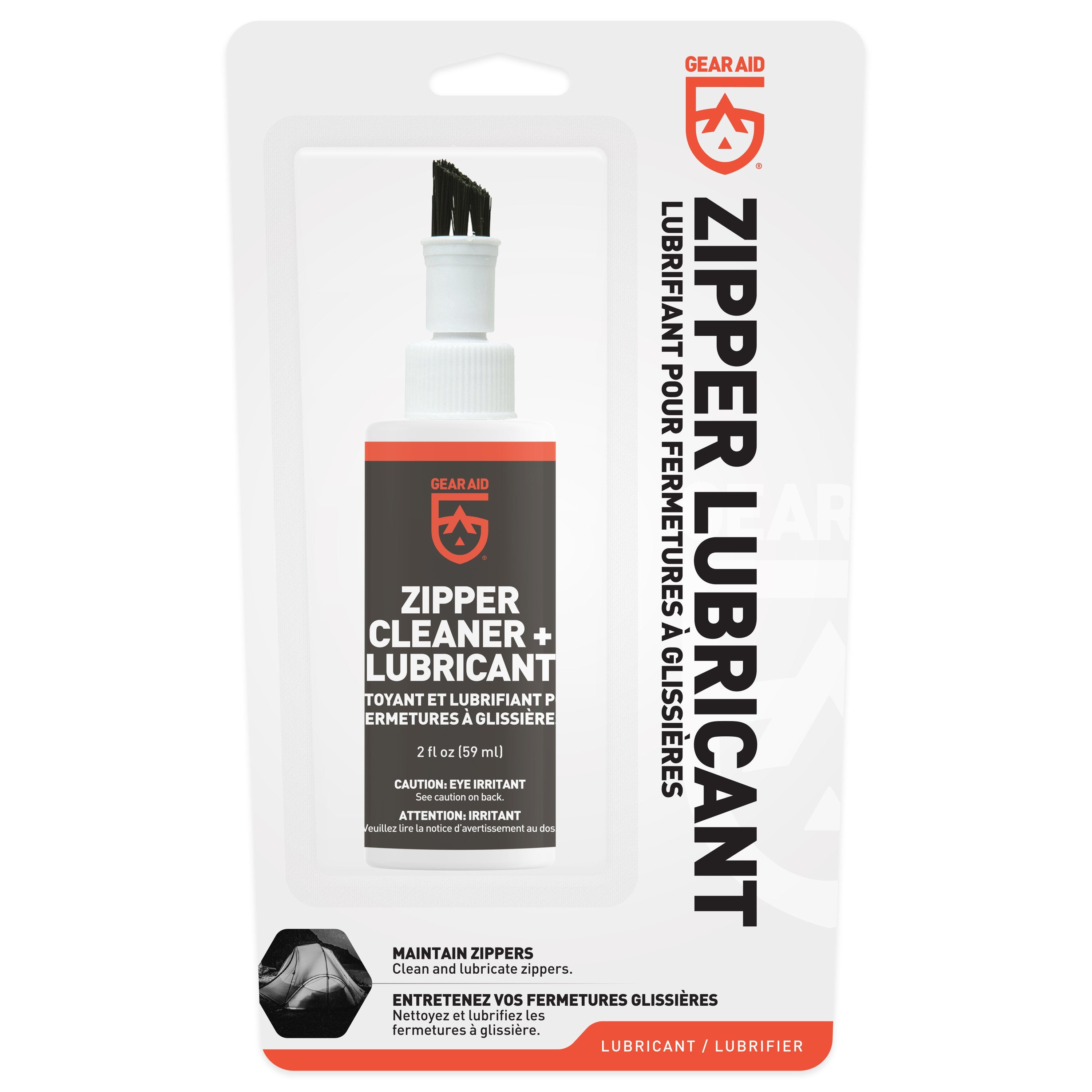 Gear Aid Zipper Cleaner & Lubricant 2 fl oz