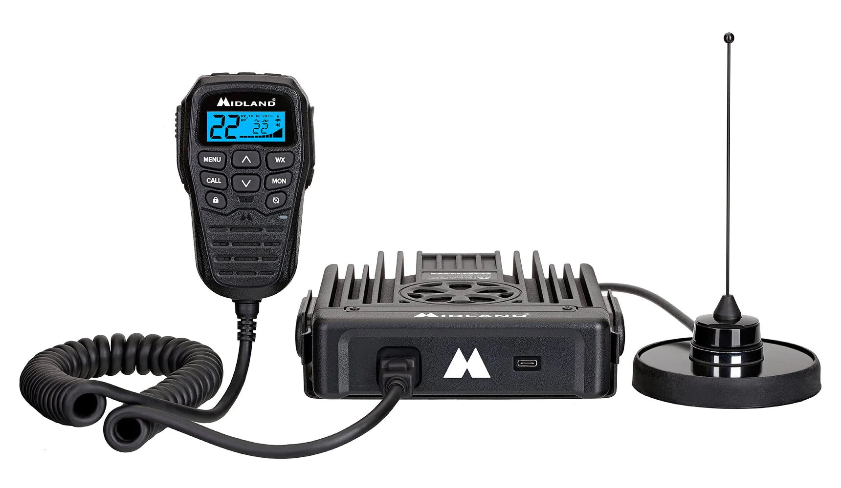 Midland T290X4VP4 X-TALKER GMRS Long Range Walkie Talkie Two Way Radio with NOAA Weather Scan   Alert, and 121 Privacy Codes (Black Silver, Radios - 3