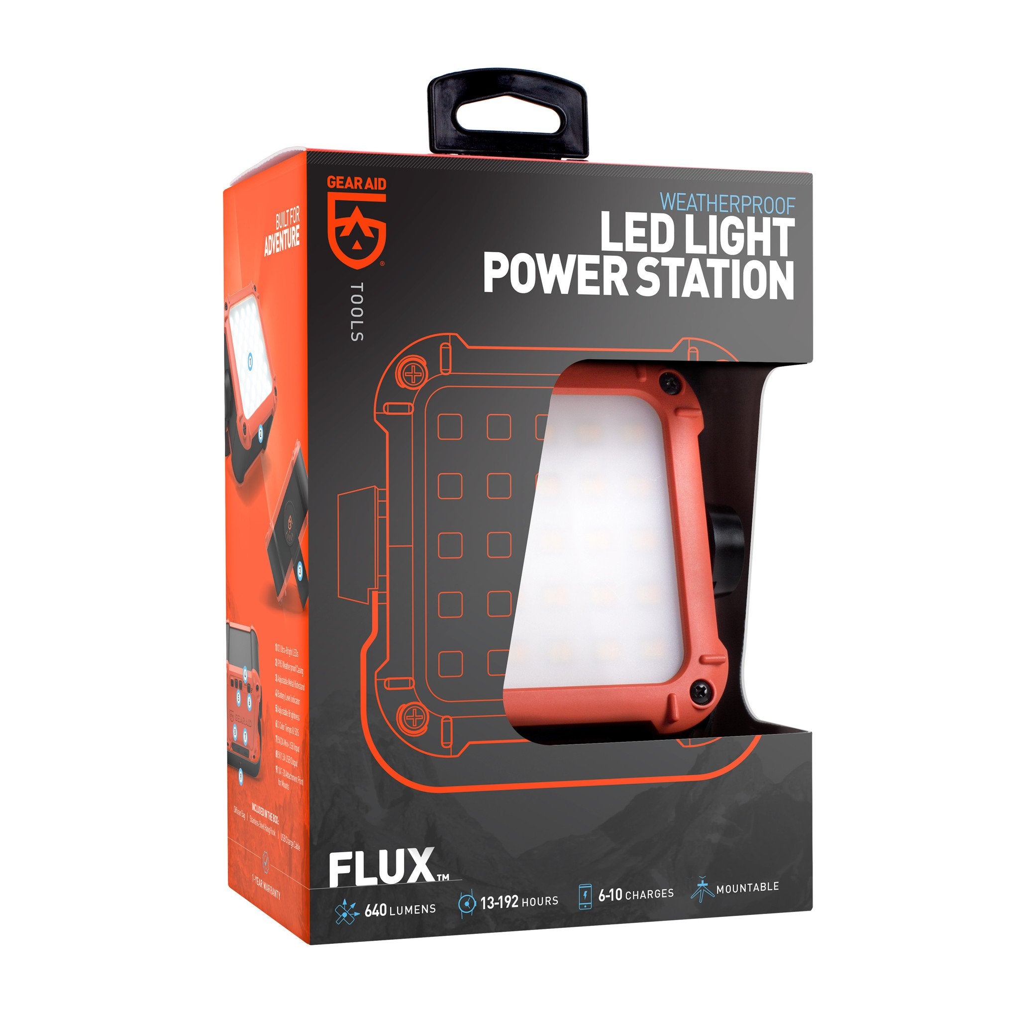Gear Aid FLUX Rechargeable LED Light & Power Station