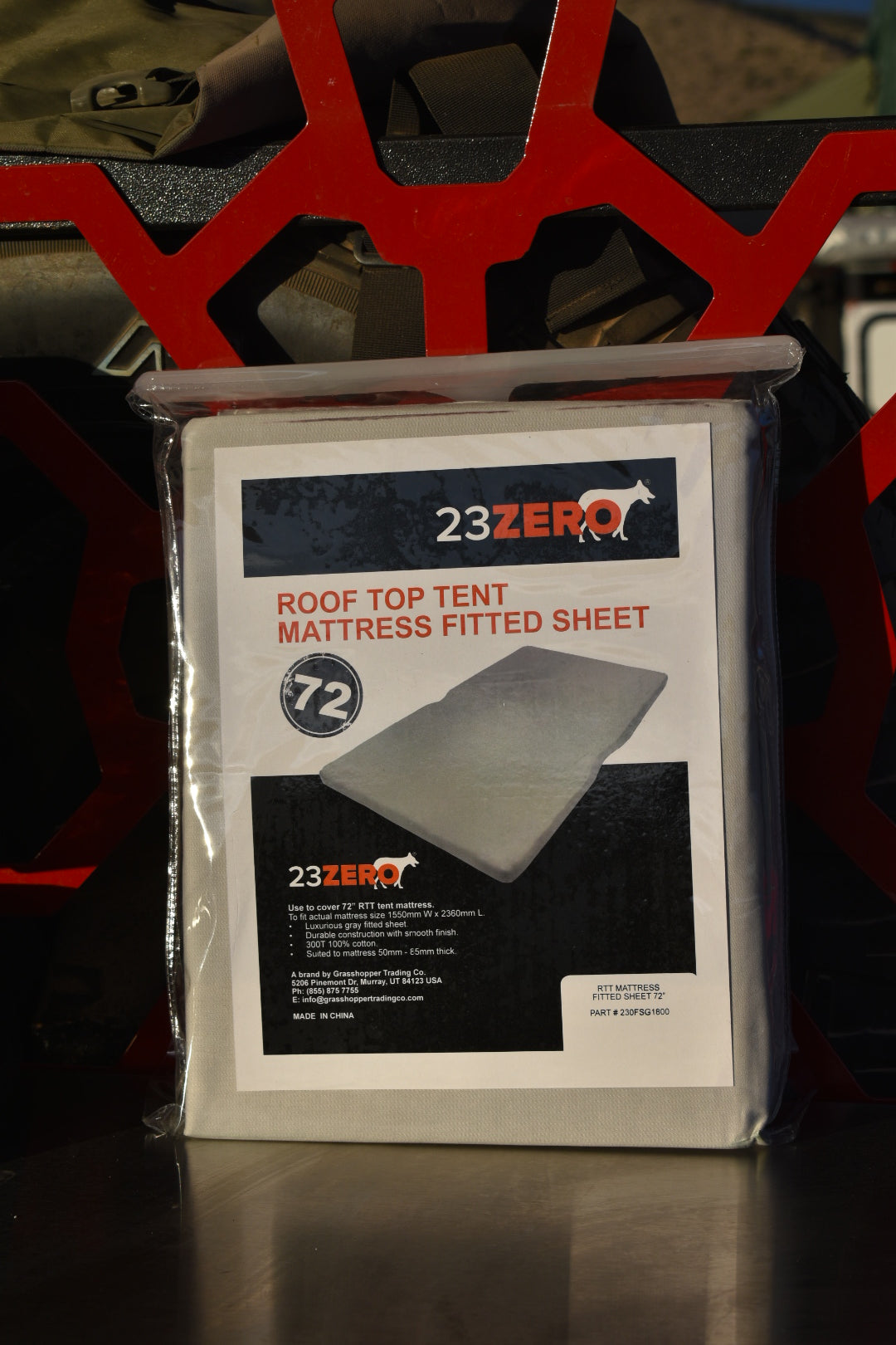 23Zero Roof Top Tent Mattress Fitted Sheet 72"