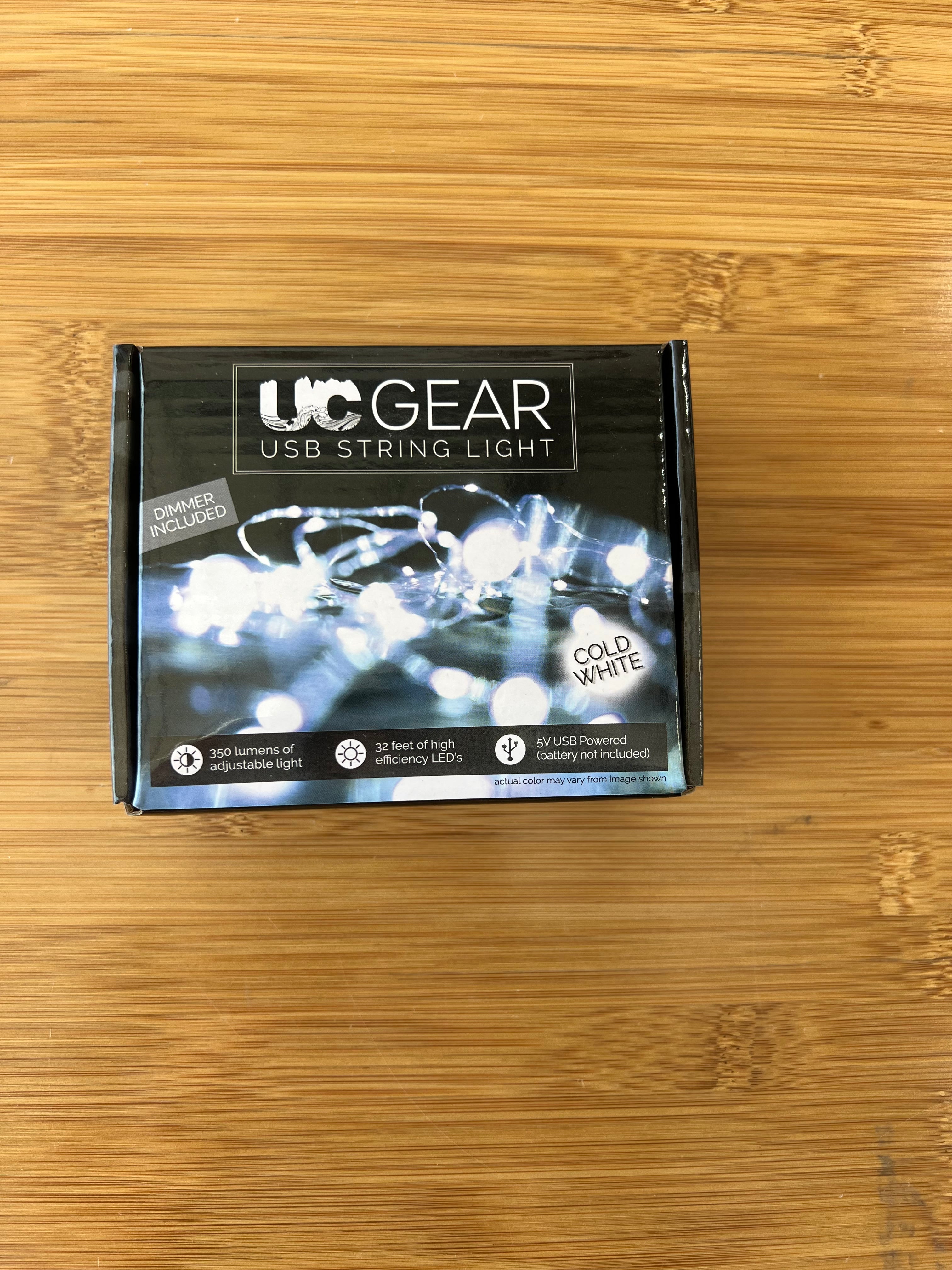 UC Gear LED String Lights 32' - Cold White