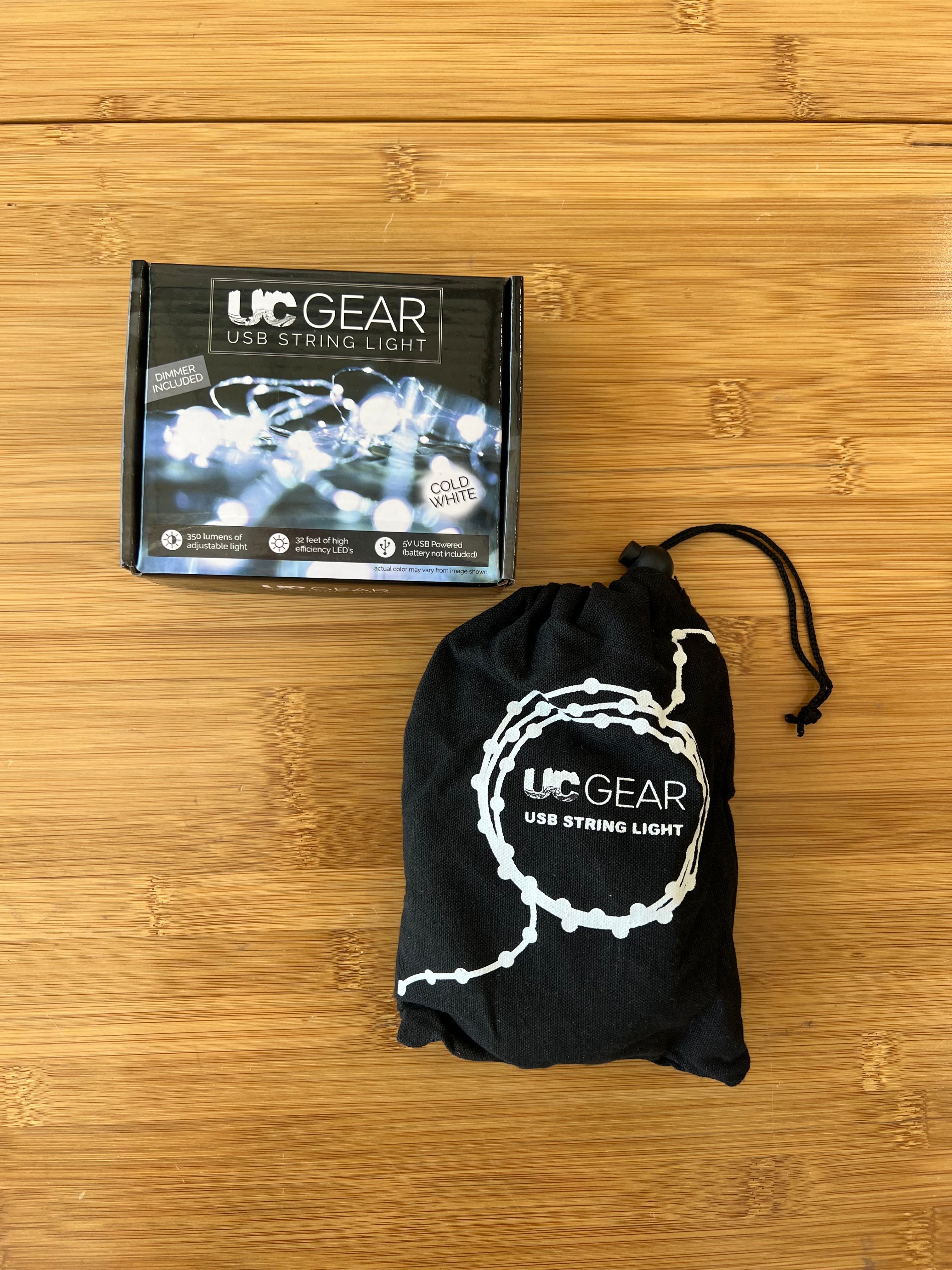 UC Gear LED String Lights 32' - Cold White