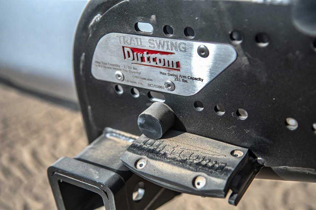 Dirtcom Trail Swing Tire Carrier