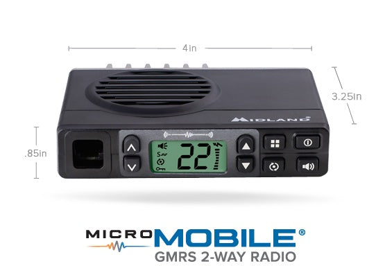 Midland MXT105 Micromobile 2-way Radio