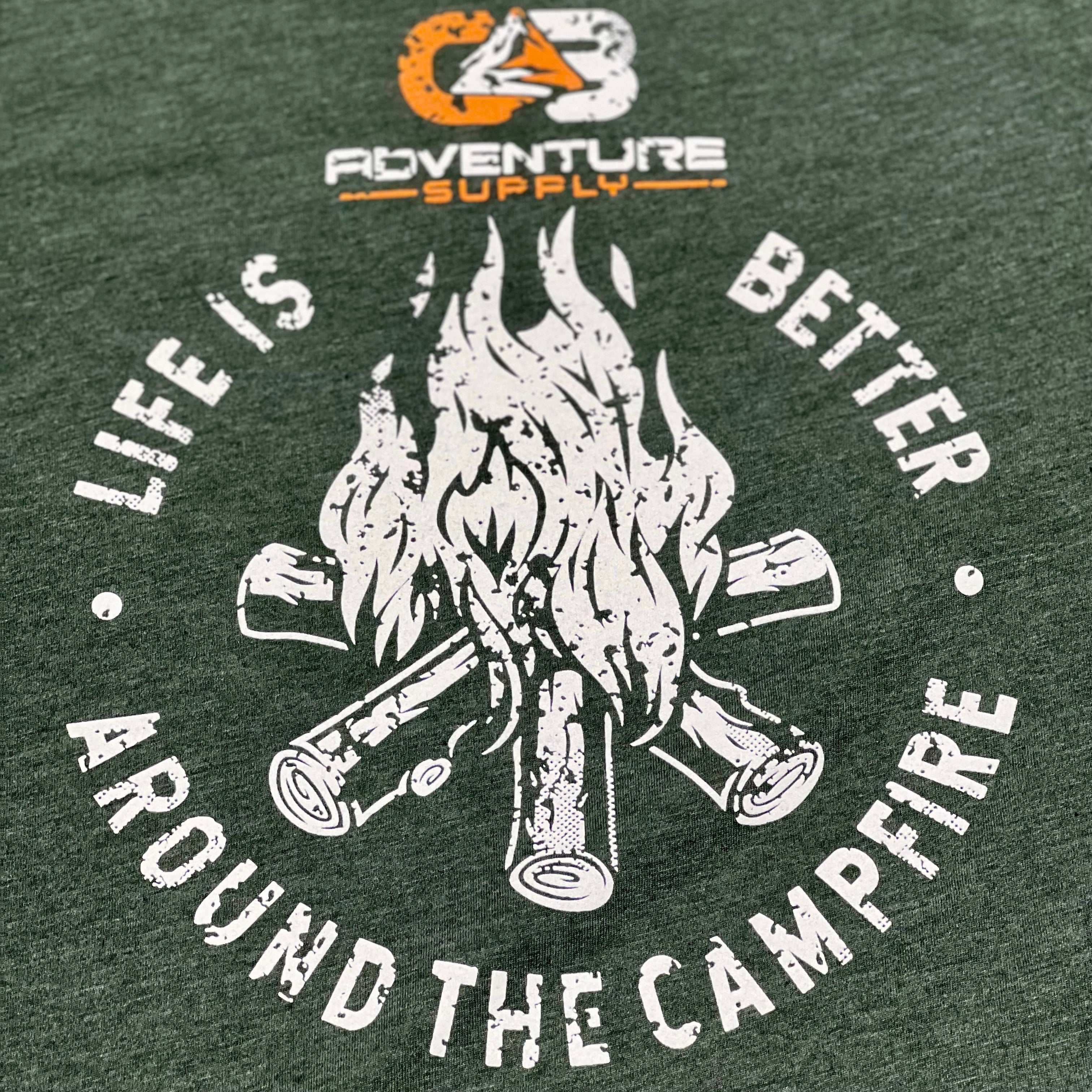 Campfire Long Sleeve Shirt - Green