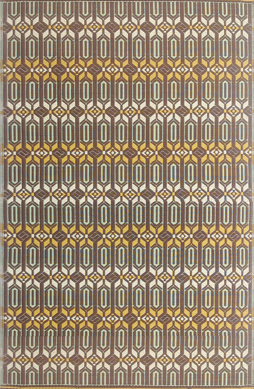 Mad Mat Moroccan - Arts & Crafts 4'x6' Indoor/Outdoor Rug — CB ...