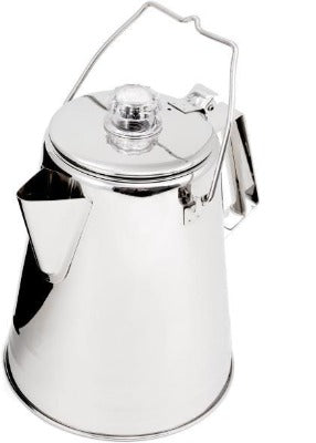 Glacier Stainless 8 Cup Coffee Percolator