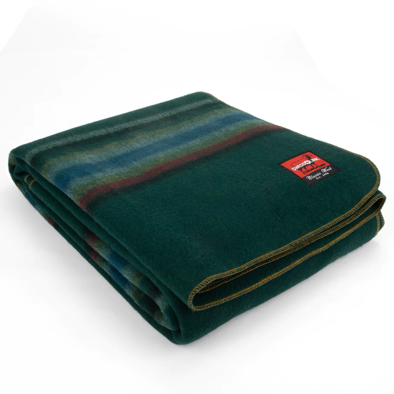 Swiss Link Forest State Classic Wool Blanket