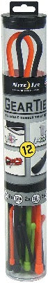 Gear Tie Tube Assortment 12 Pack
