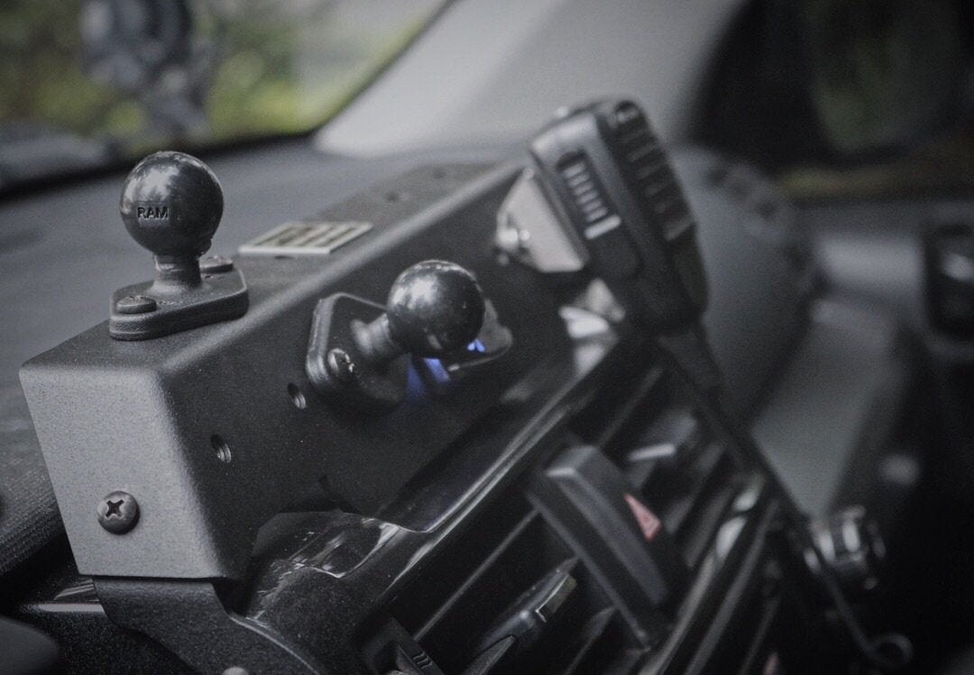 Toyota 5th Gen 4Runner Powered Accessory Mount (T4RPAM) with Wiring Cover by Expedition Essentials
