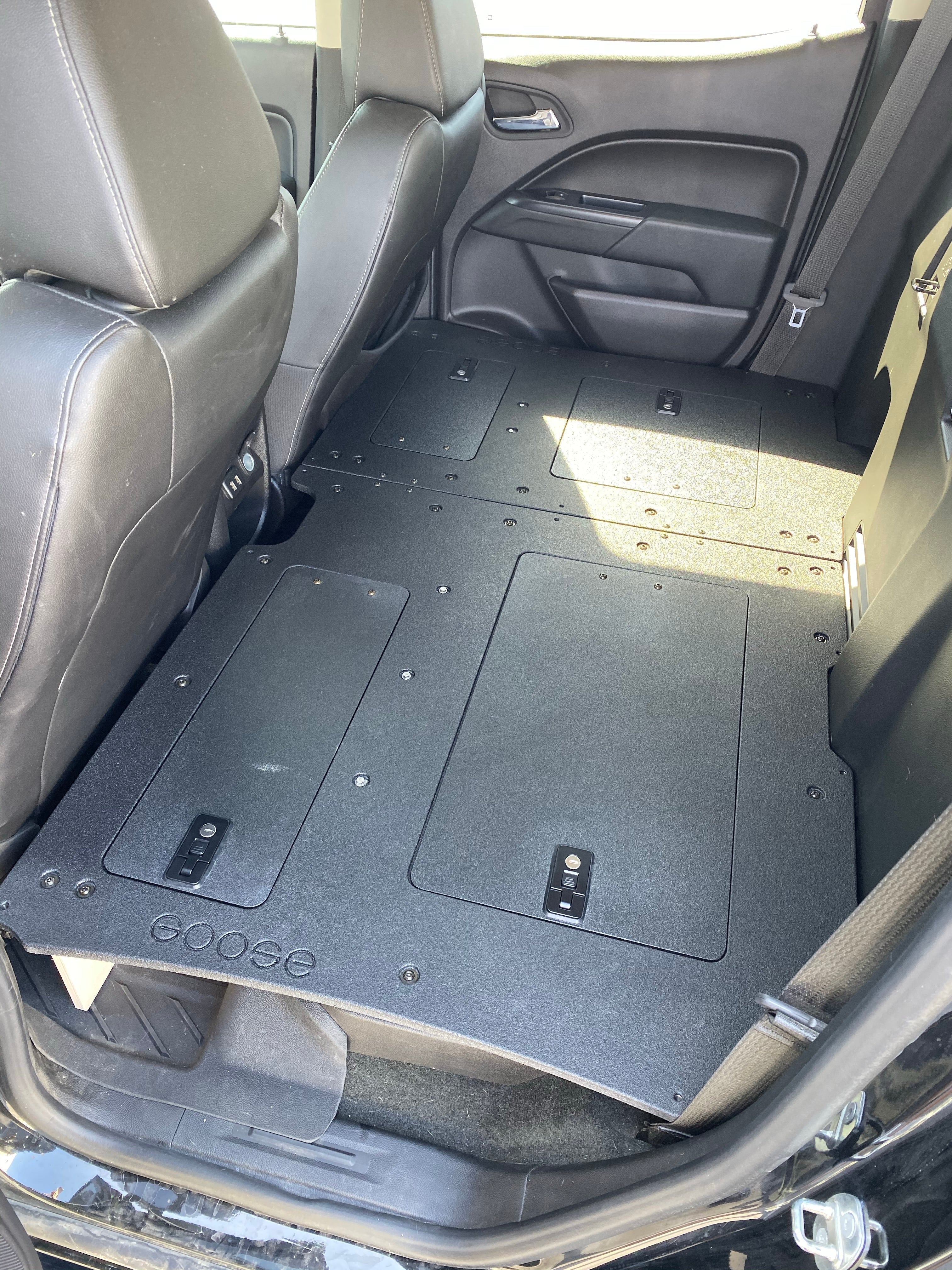 Chevy Colorado 2015-Present 2nd Gen. Crew Cab - Second Row Seat Delete Plate System