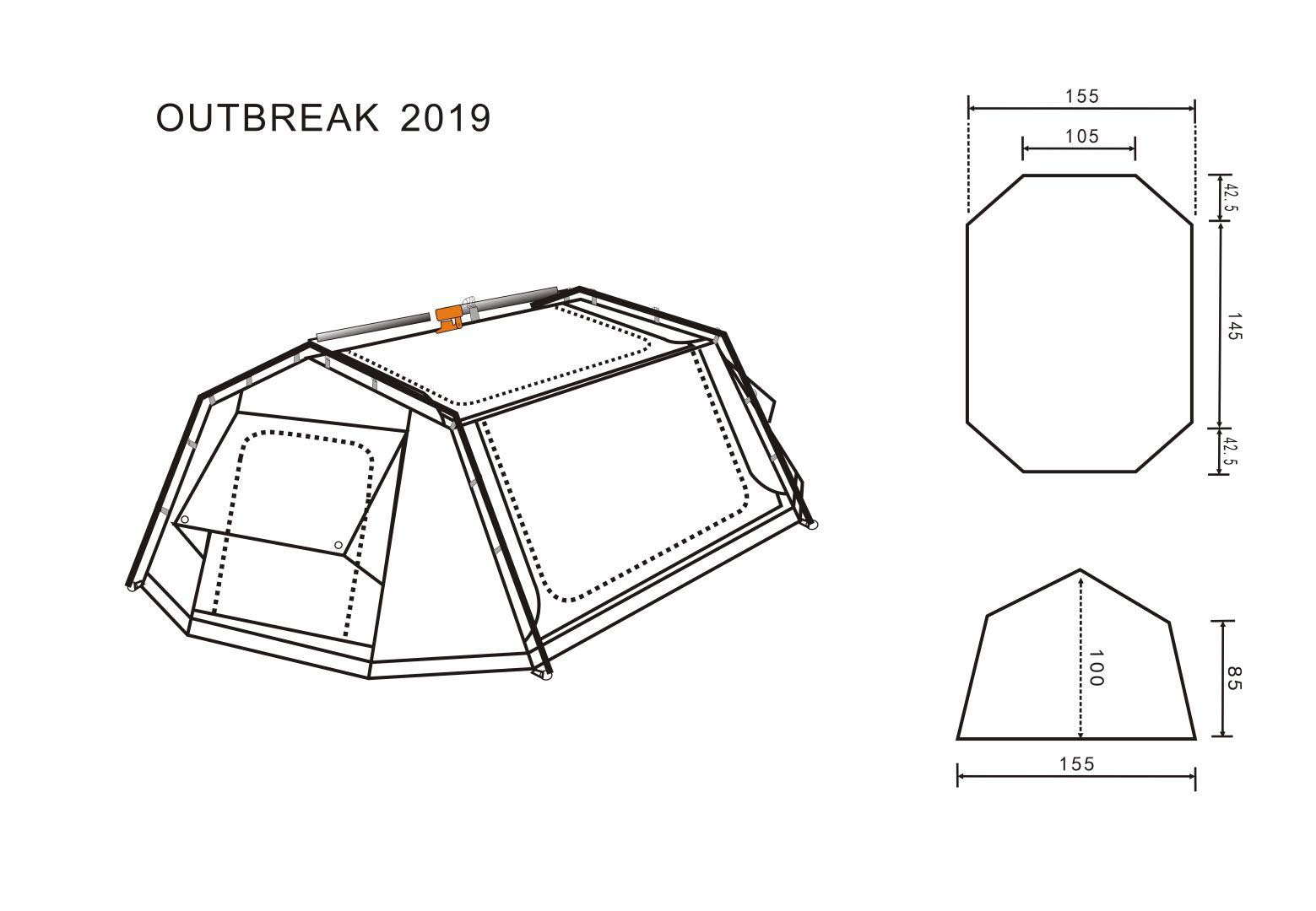 outbreak tent Outbreak 1550 Swag