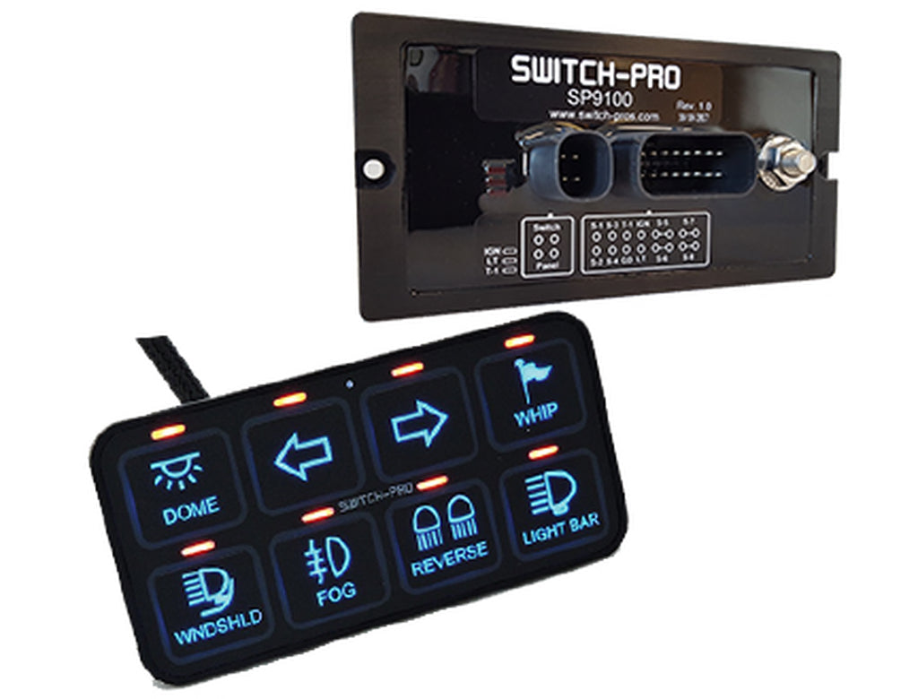 Switch-Pro SP9100 8-Switch Programmable Power System — CB Adventure Supply