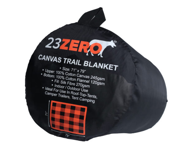 23Zero Canvas Trail Blanket