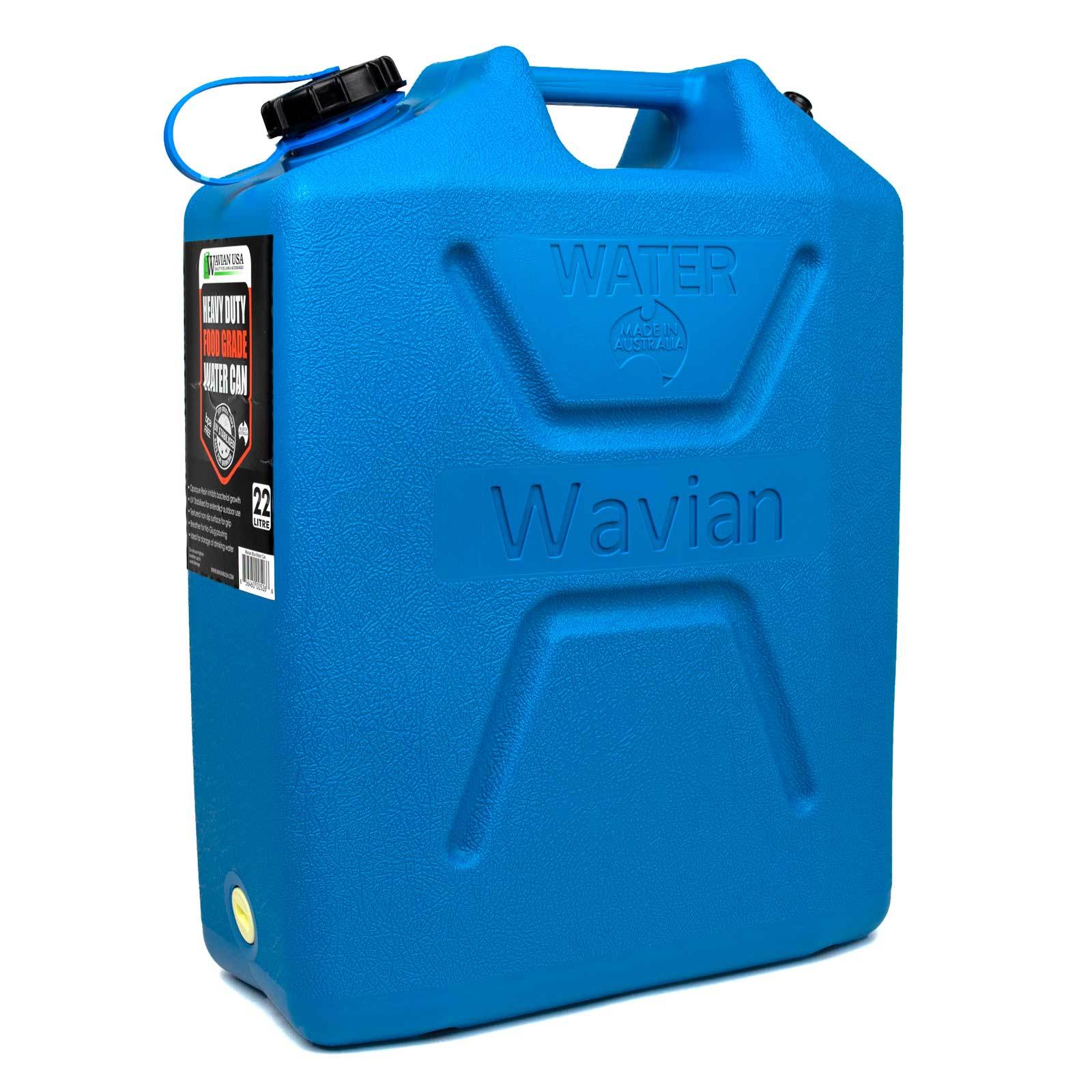 Wavian Blue 5 Gallon Water Can